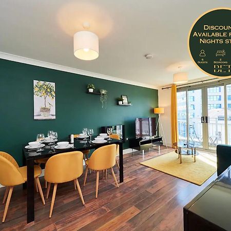 Emerald Suite - Two Story Duplex Apartment - Balcony - Contractors - Family - City Centre - Broadway Plaza - Five Ways - Sleeps 6 Birmingham Exteriér fotografie