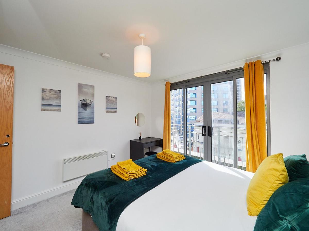Emerald Suite - Two Story Duplex Apartment - Balcony - Contractors - Family - City Centre - Broadway Plaza - Five Ways - Sleeps 6 Birmingham Exteriér fotografie